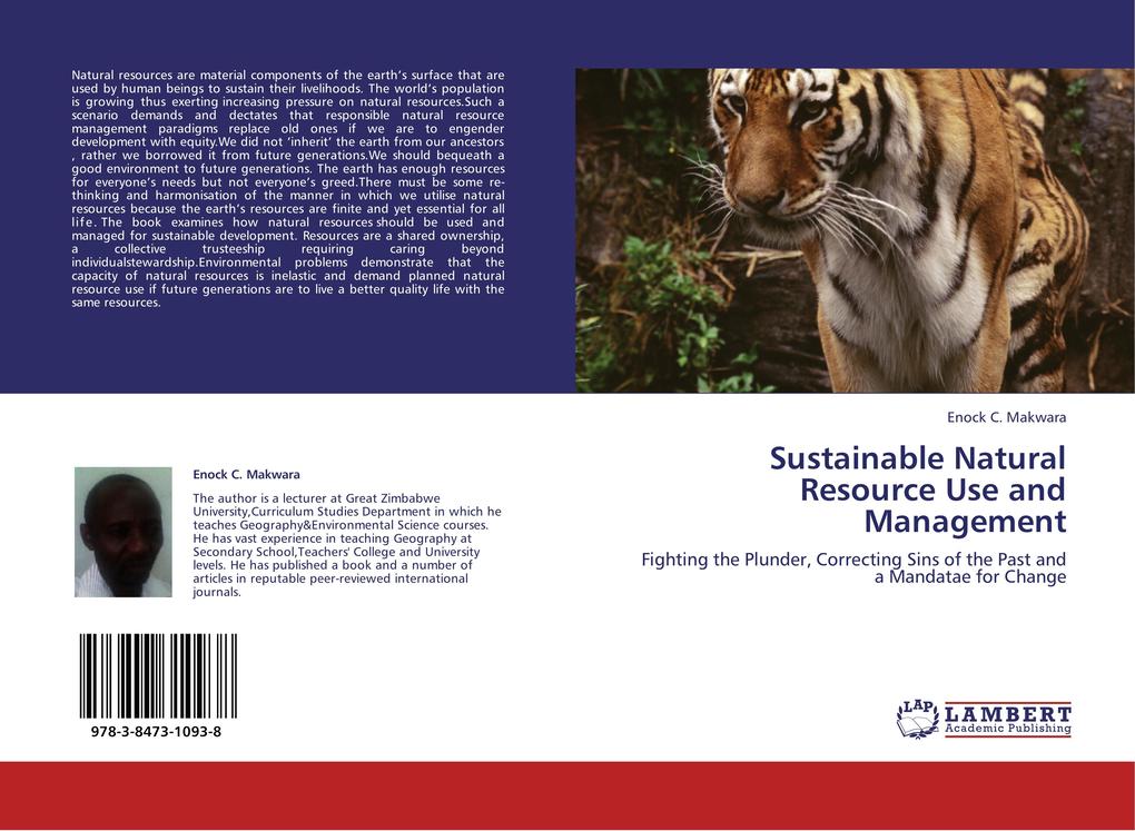 Sustainable Natural Resource Use and Management als Buch von Enock C. Makwara - Enock C. Makwara