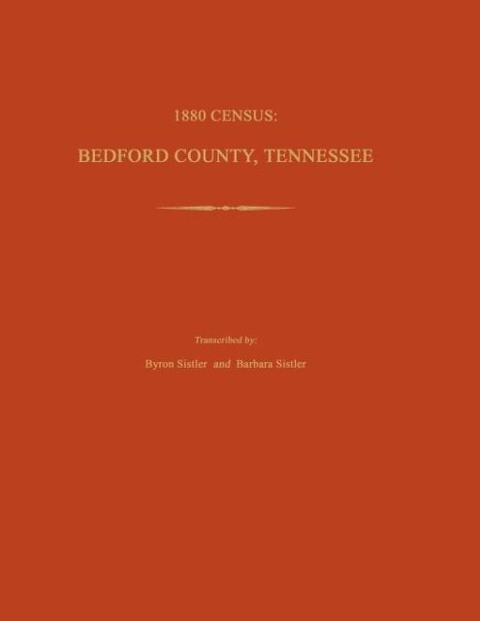 1880 Census: Bedford County Tennessee