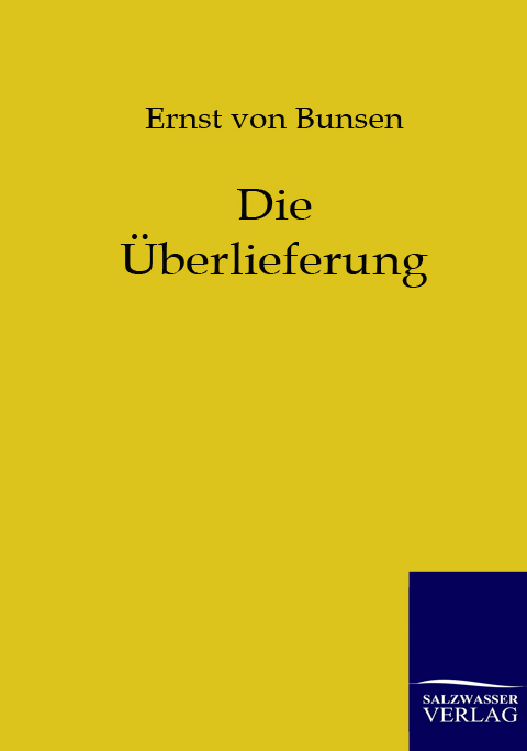 Die Überlieferung