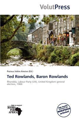 Ted Rowlands Baron Rowlands
