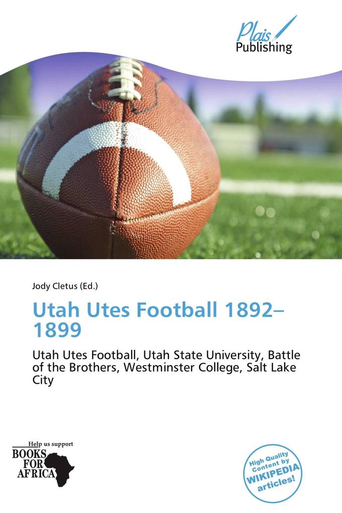 Utah Utes Football 1892-1899
