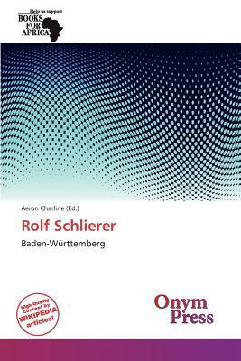 Rolf Schlierer