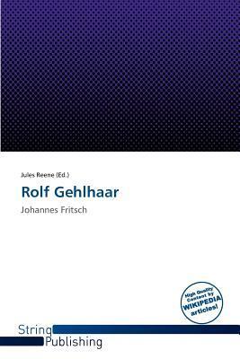 Rolf Gehlhaar