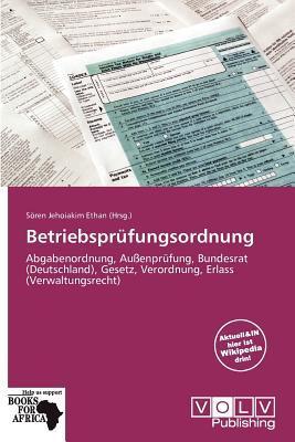 Betriebsprüfungsordnung