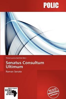 Senatus Consultum Ultimum