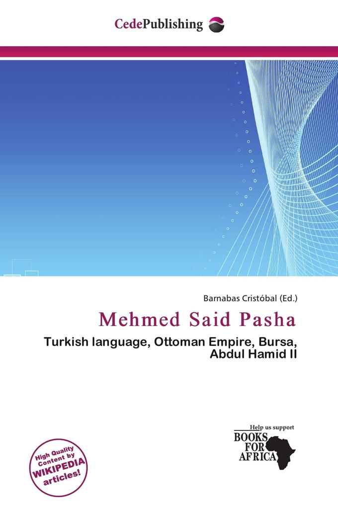 Mehmed Said Pasha