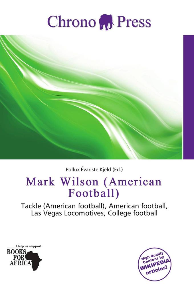 Mark Wilson (American Football)