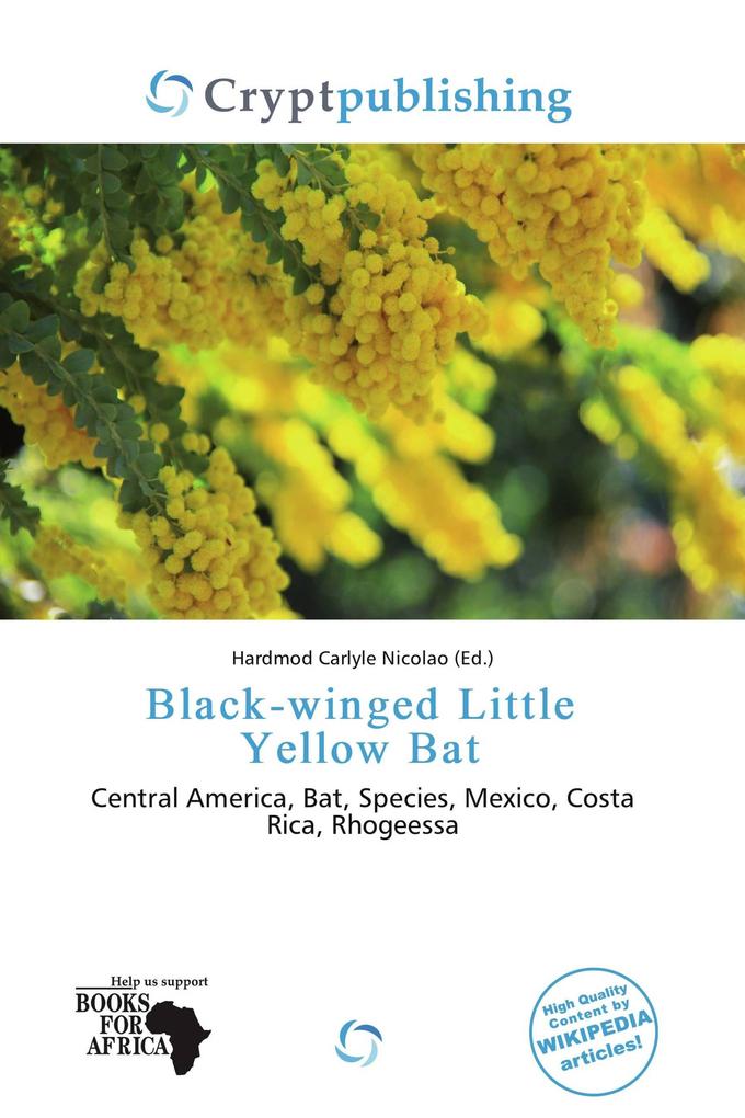 Black-winged Little Yellow Bat