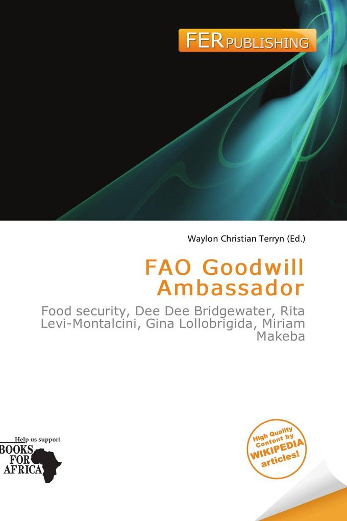 FAO Goodwill Ambassador