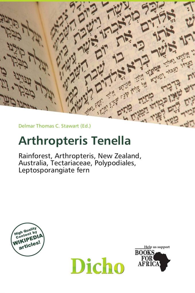 Arthropteris Tenella