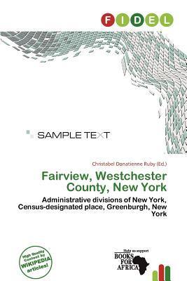 Fairview Westchester County New York