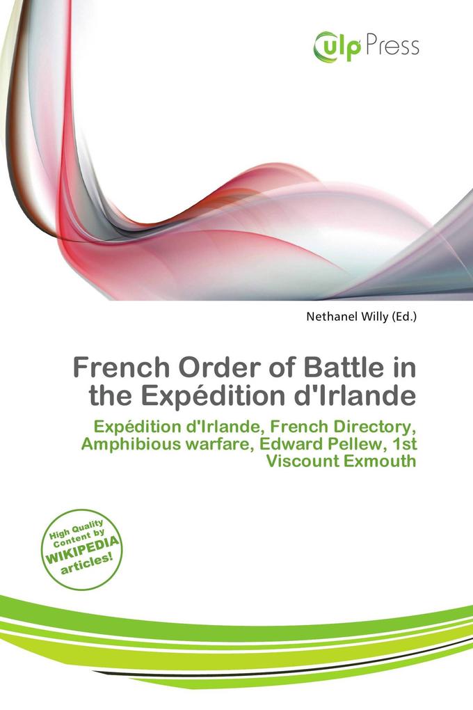French Order of Battle in the Expédition d'Irlande