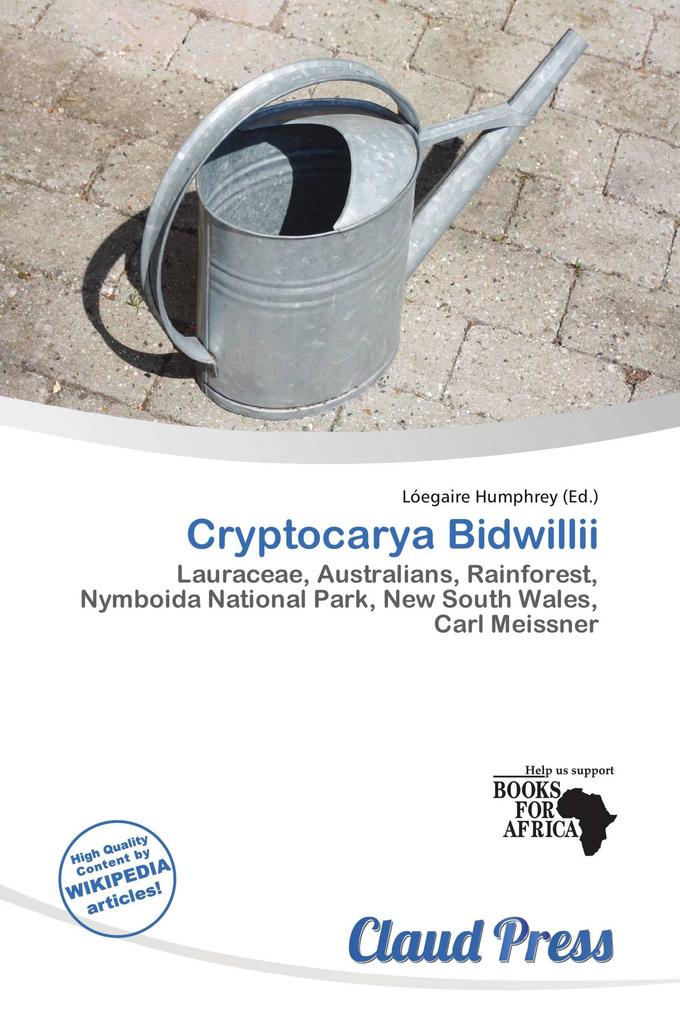 Cryptocarya Bidwillii