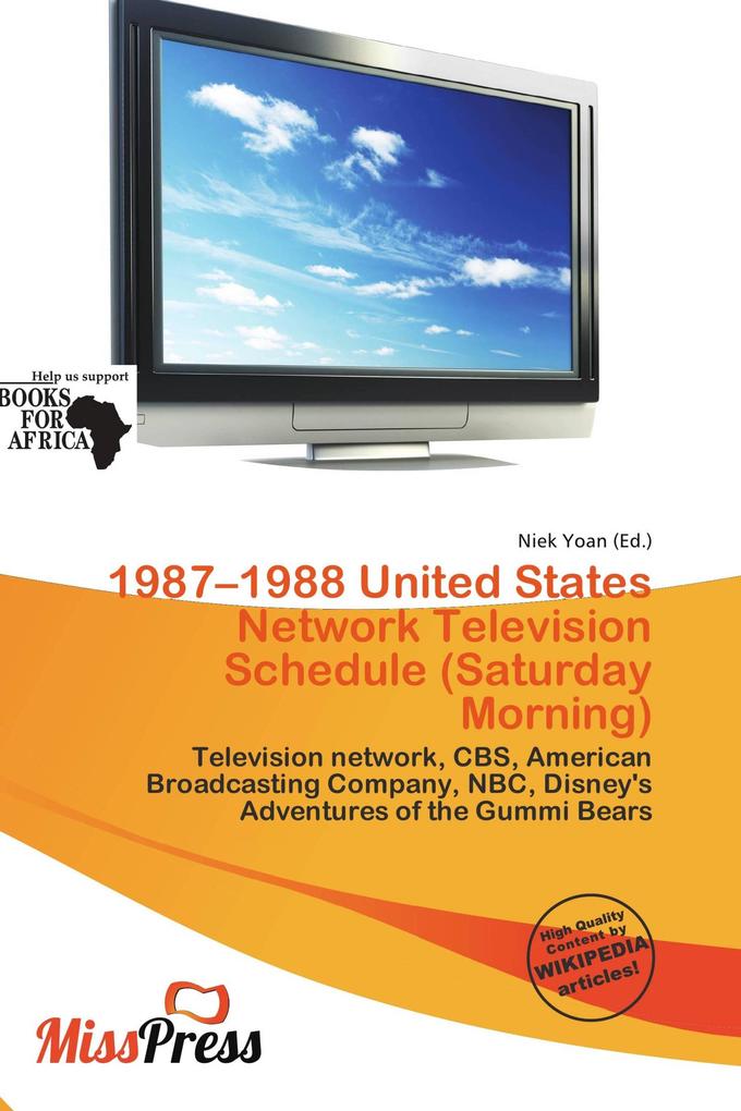 1987-1988 United States Network Television Schedule (Saturday Morning)