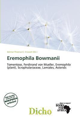 Eremophila Bowmanii