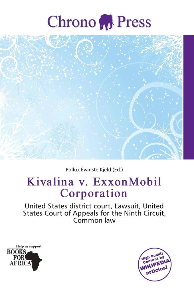 Kivalina v. ExxonMobil Corporation