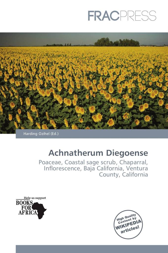 Achnatherum Diegoense