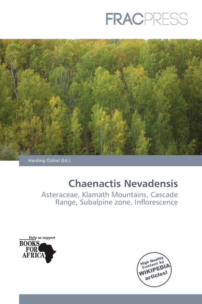 Chaenactis Nevadensis