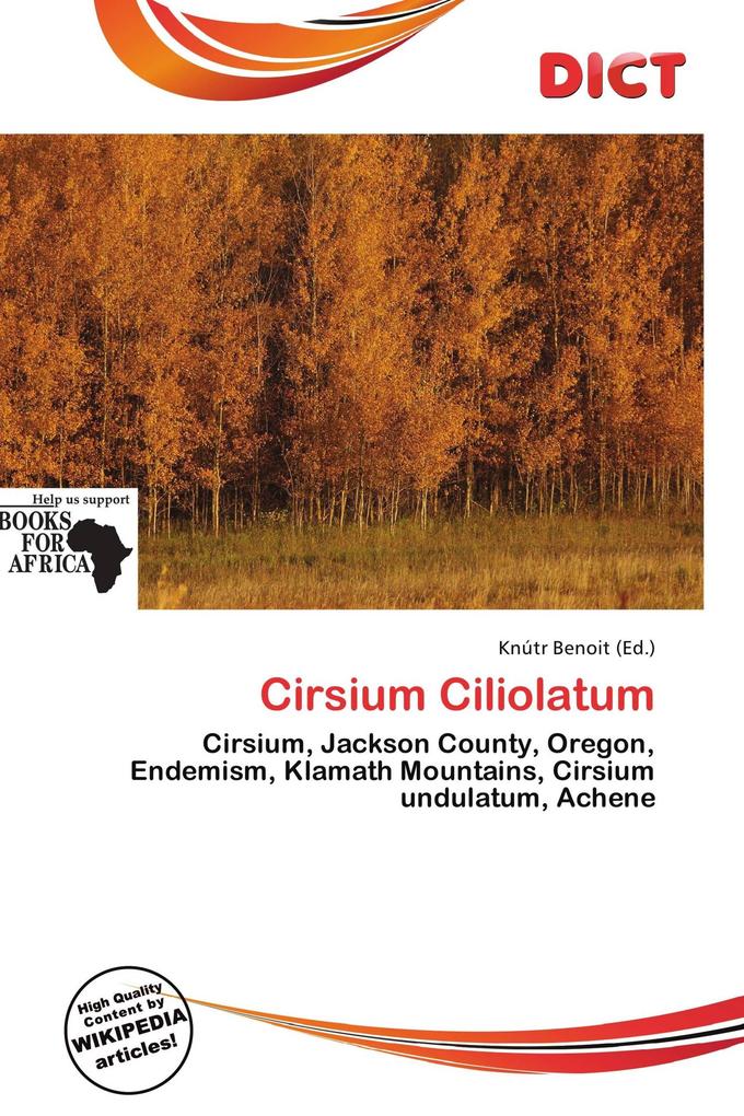 Cirsium Ciliolatum