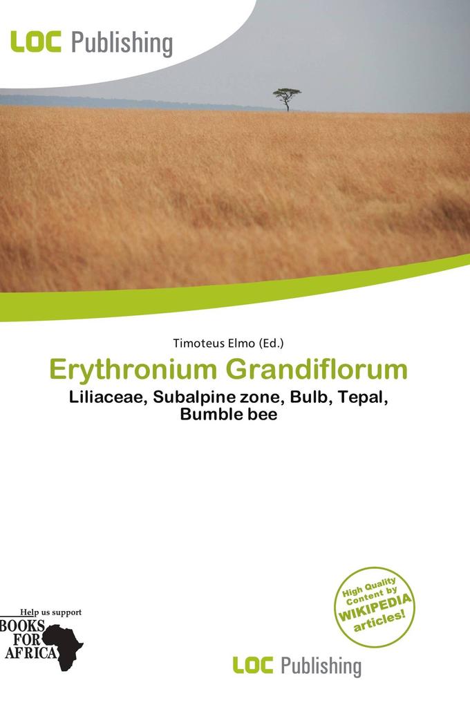 Erythronium Grandiflorum