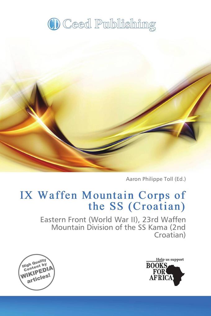 IX Waffen Mountain Corps of the SS (Croatian)