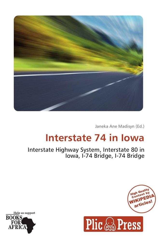 Interstate 74 in Iowa