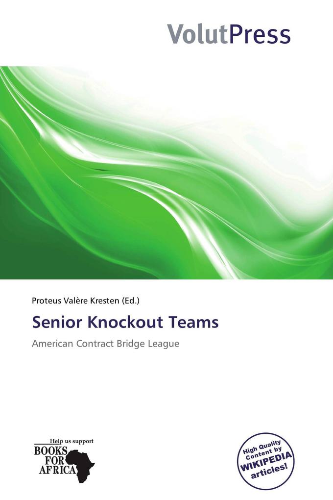 Senior Knockout Teams