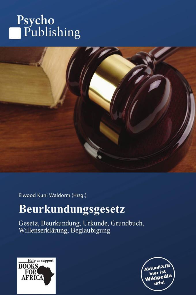Beurkundungsgesetz