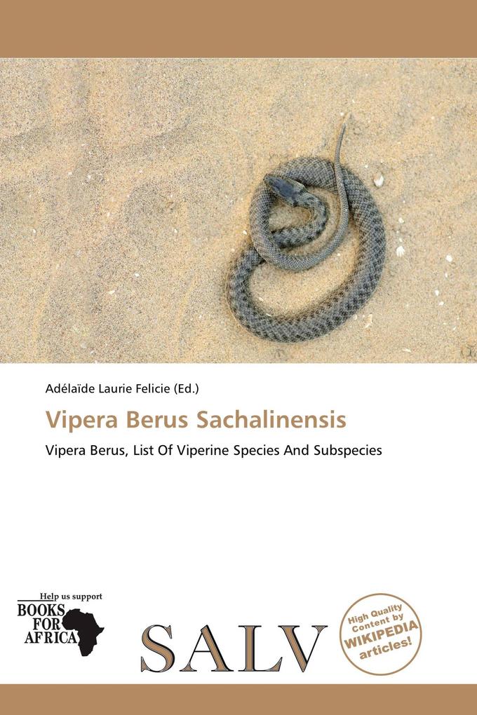 Vipera Berus Sachalinensis