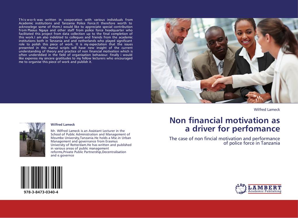 Non financial motivation as a driver for perfomance