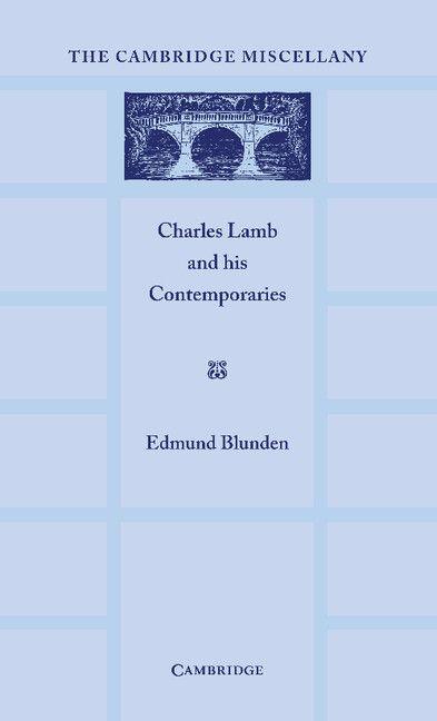 Charles Lamb and his Contemporaries