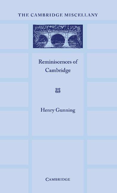 Reminiscences of Cambridge