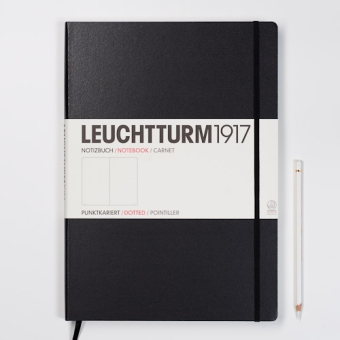 Notizbuch Master Classic dotted schwarz