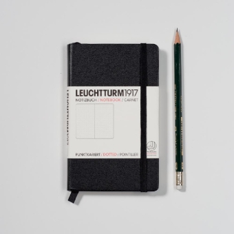 Notizbuch Pocket Classic dotted schwarz