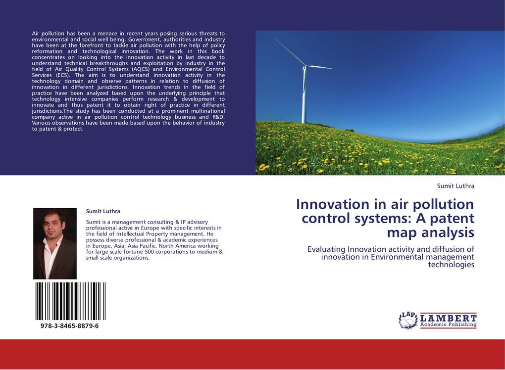 Innovation in air pollution control systems: A patent map analysis