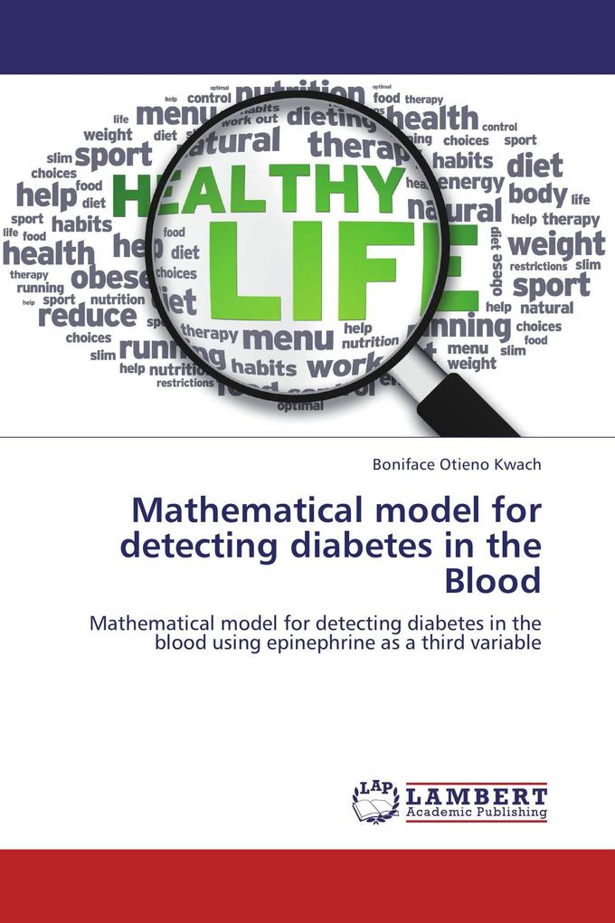 Mathematical model for detecting diabetes in the Blood