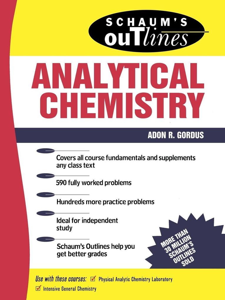 SCH ANALYTICAL CHEMISTRY