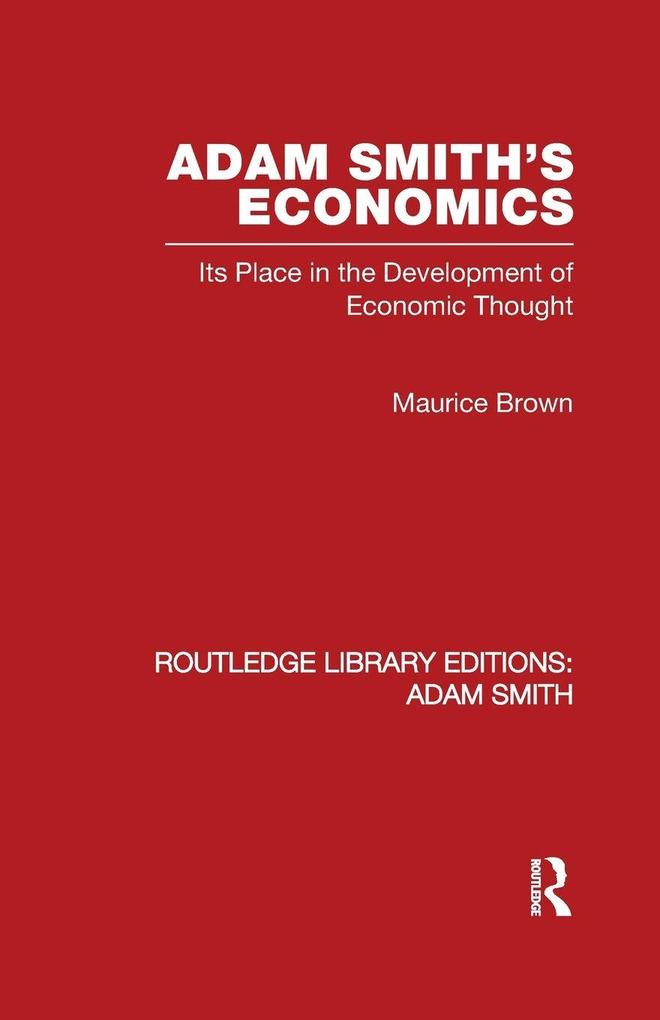 Adam Smith's Economics