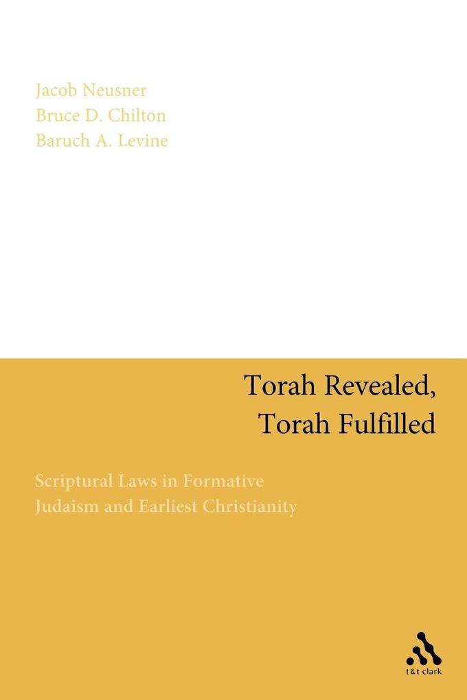 Torah Revealed Torah Fulfilled