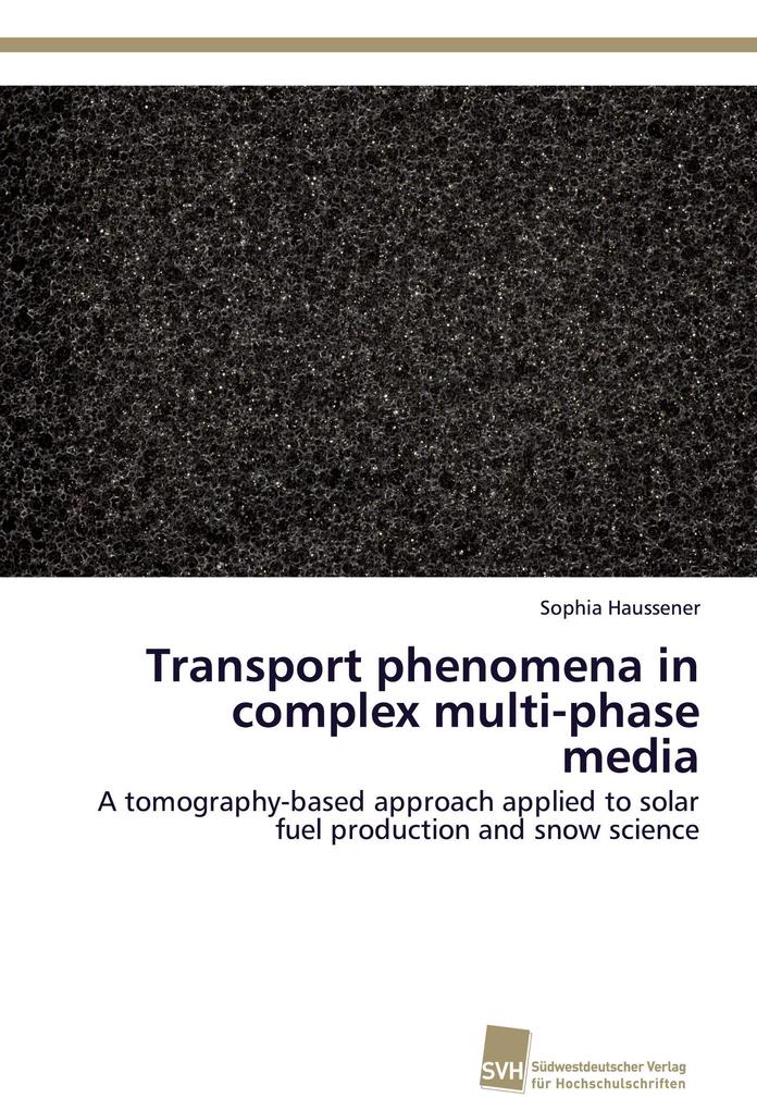 Transport phenomena in complex multi-phase media