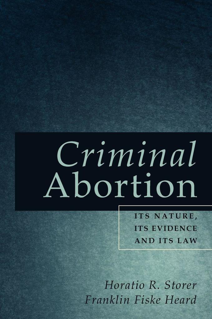 Criminal Abortion