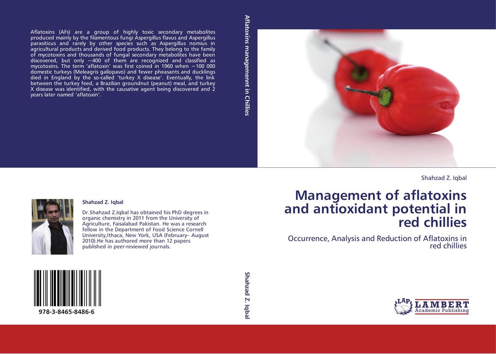Management of aflatoxins and antioxidant potential in red chillies