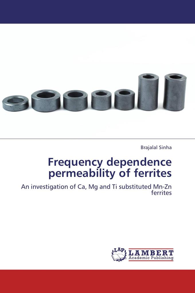 Frequency dependence permeability of ferrites