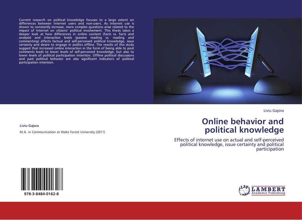 Online behavior and political knowledge