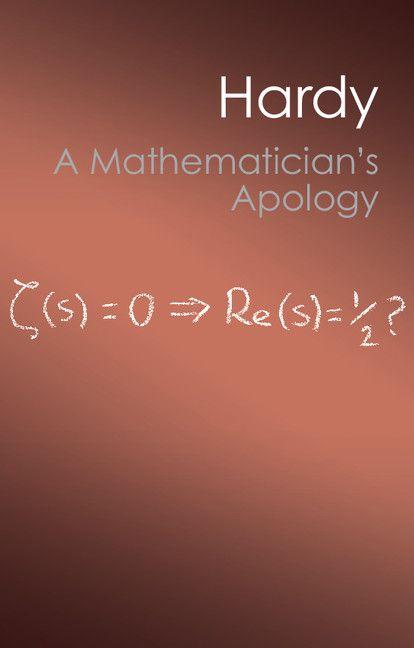 Cambridge University Pr. A Mathematician's Apology