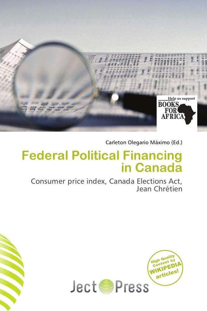 Federal Political Financing in Canada