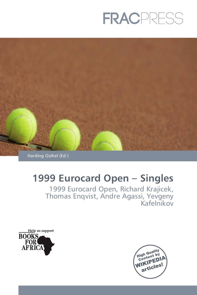 1999 Eurocard Open - Singles