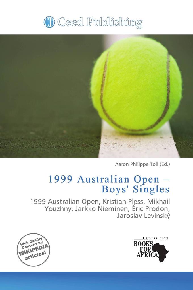 1999 Australian Open - Boys' Singles