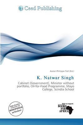 K. Natwar Singh