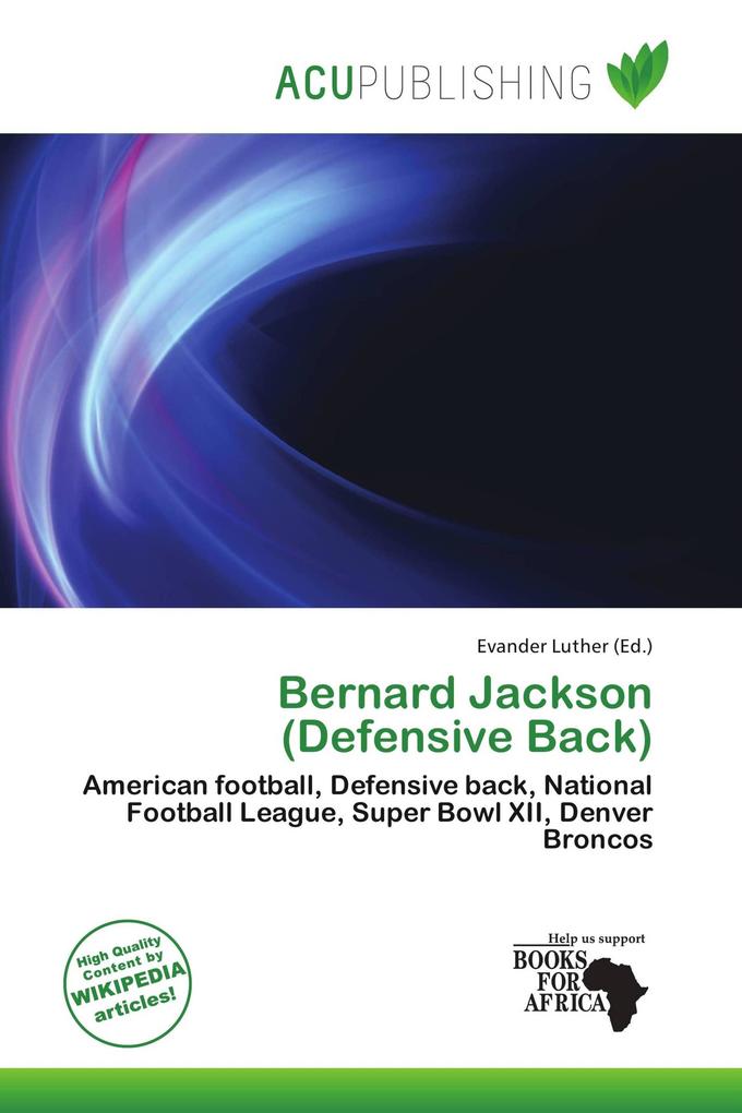 Bernard Jackson (Defensive Back)